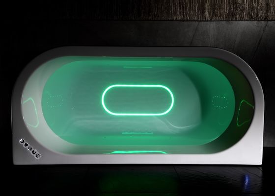독립적인 이중 폭포 LED 라이트 아크릴의 단일 욕조