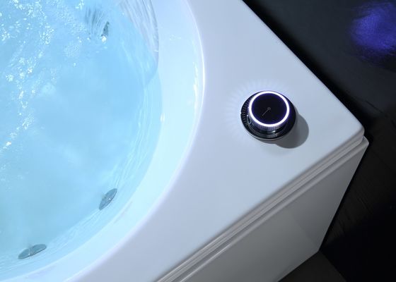 라도도 E-8002C 2인칭 듀얼 스파 스파 욕조 LED 버튼
